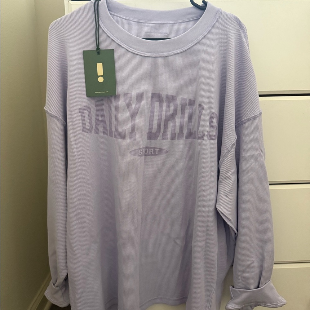 Daily Drills Light Purple Sweatshirt